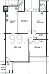 Blk 243 Tampines Street 21 (Tampines), HDB 4 Rooms #546496921